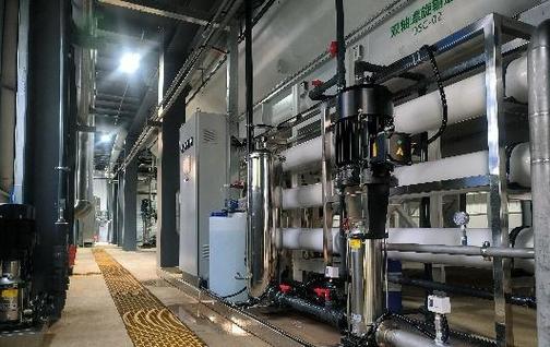 奉贤区东部污水处理厂再生水利用项目于2023年8月22日完成调试并正式
